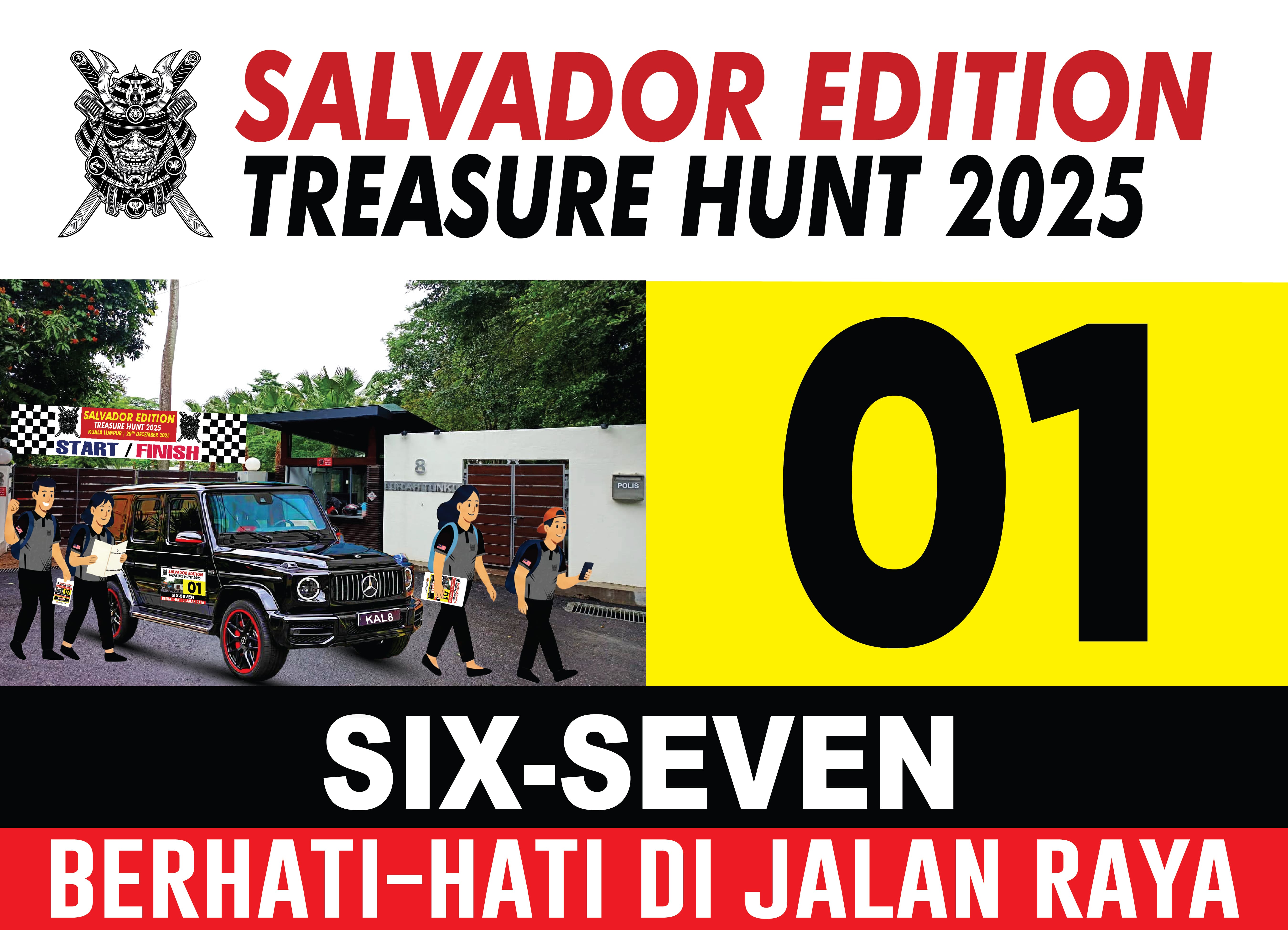 Salvador Edition Treasure Hunt 2025 - Six-Seven